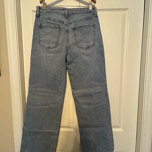Kut from the Kloth Light Blue Wide Leg Denim Jeans